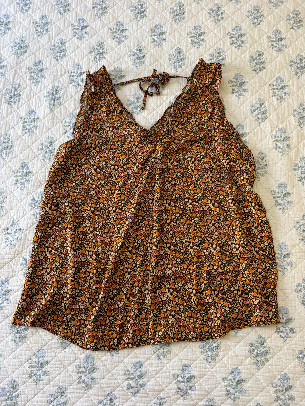 Lauren Conrad floral blouse